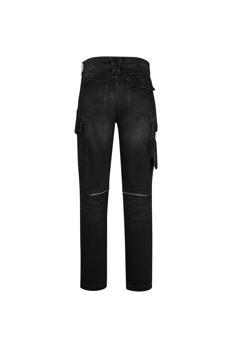 HAKRO Worker-Jeanshose Dyneema® X-Stretch ECO - Schwarz - 4