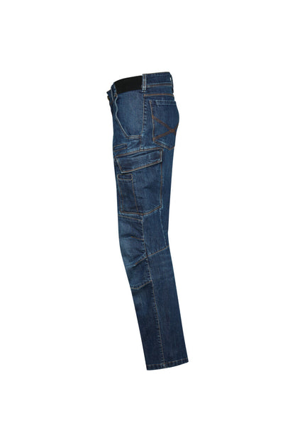 HAKRO Worker-Jeanshose Dyneema® X-Stretch ECO - Indigo - 2