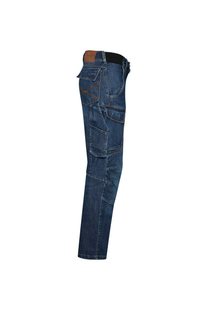 HAKRO Worker-Jeanshose Dyneema® X-Stretch ECO - Indigo - 3