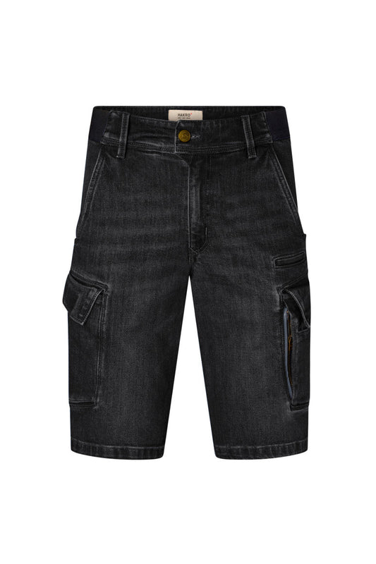 HAKRO Worker-Jeansshorts Dyneema® X-Stretch ECO - Schwarz - 1