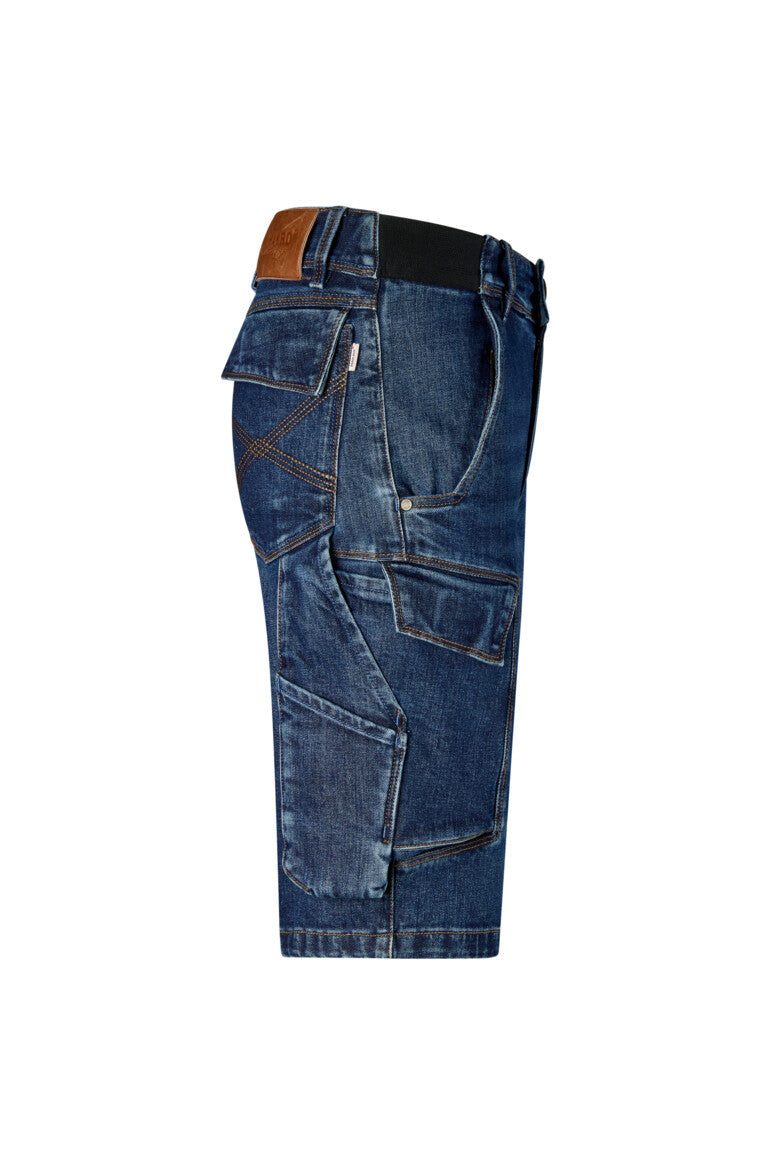 HAKRO Worker-Jeansshorts Dyneema® X-Stretch ECO - Indigo - 4