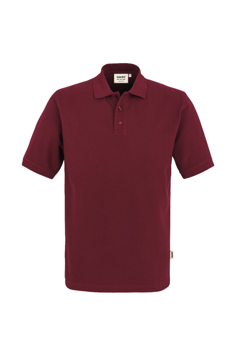 HAKRO Poloshirt Top - Weinrot - 1