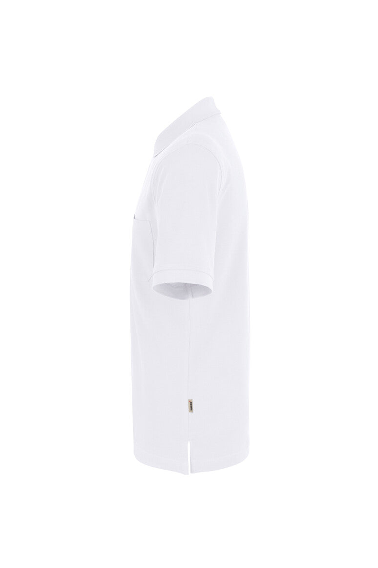 HAKRO Pocket-Poloshirt Top - Weiß - 2