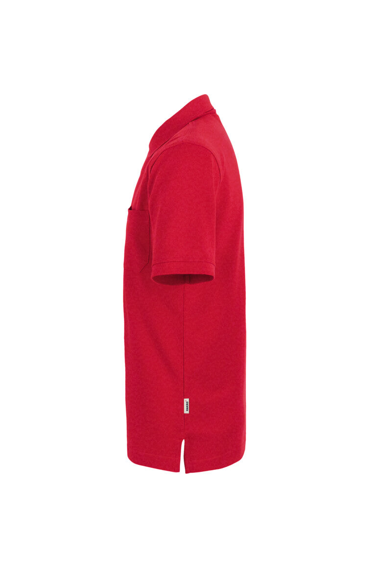 HAKRO Pocket-Poloshirt Top - Rot - 2