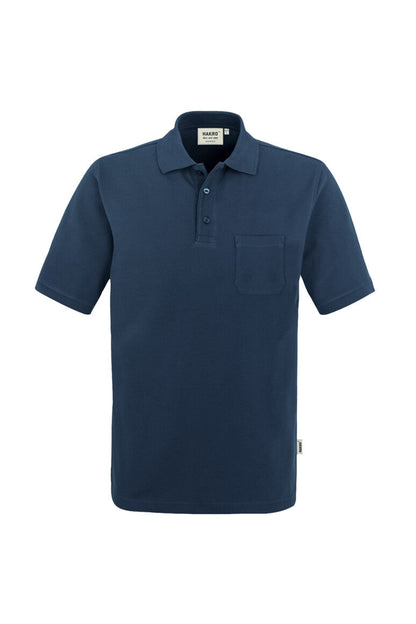 HAKRO Pocket-Poloshirt Top - Marine - 1