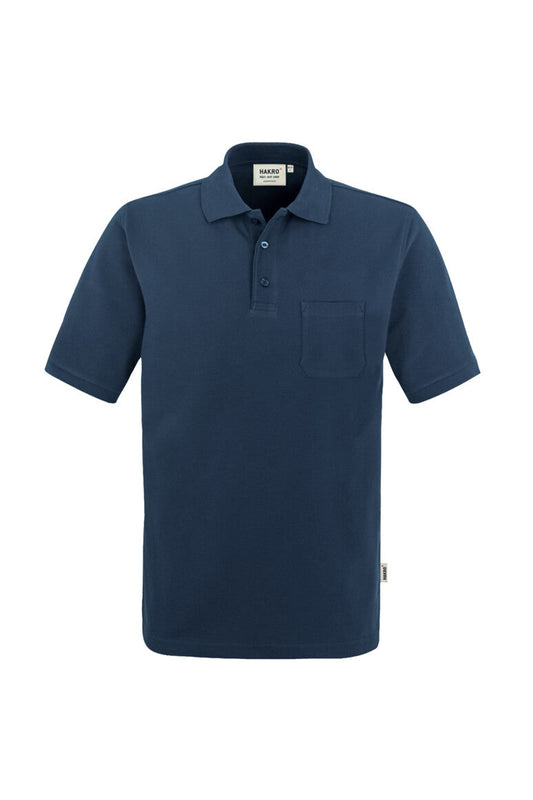 HAKRO Pocket-Poloshirt Top - Marine - 1