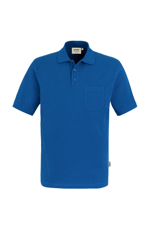 HAKRO Pocket-Poloshirt Top - Royalblau - 1