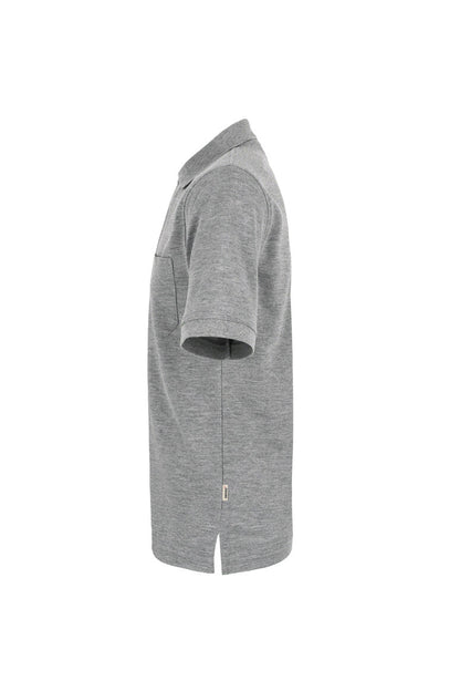 HAKRO Pocket-Poloshirt Top - Grau meliert - 2