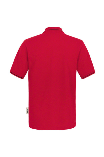 HAKRO Poloshirt Casual - Rot/schwarz - 3