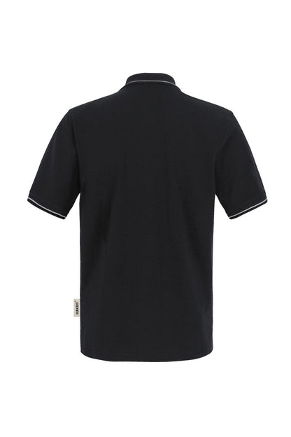 HAKRO Poloshirt Casual - Schwarz/silber - 3