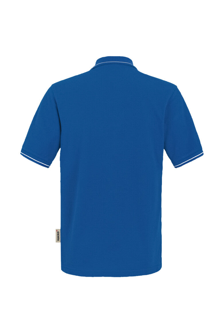 HAKRO Poloshirt Casual - Royalblau/weiß - 3