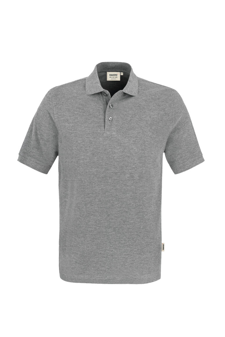 HAKRO Poloshirt Classic - Grau meliert - 1