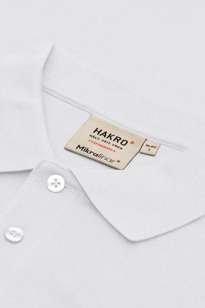 HAKRO Pocket-Poloshirt MIKRALINAR® - Weiß - 5