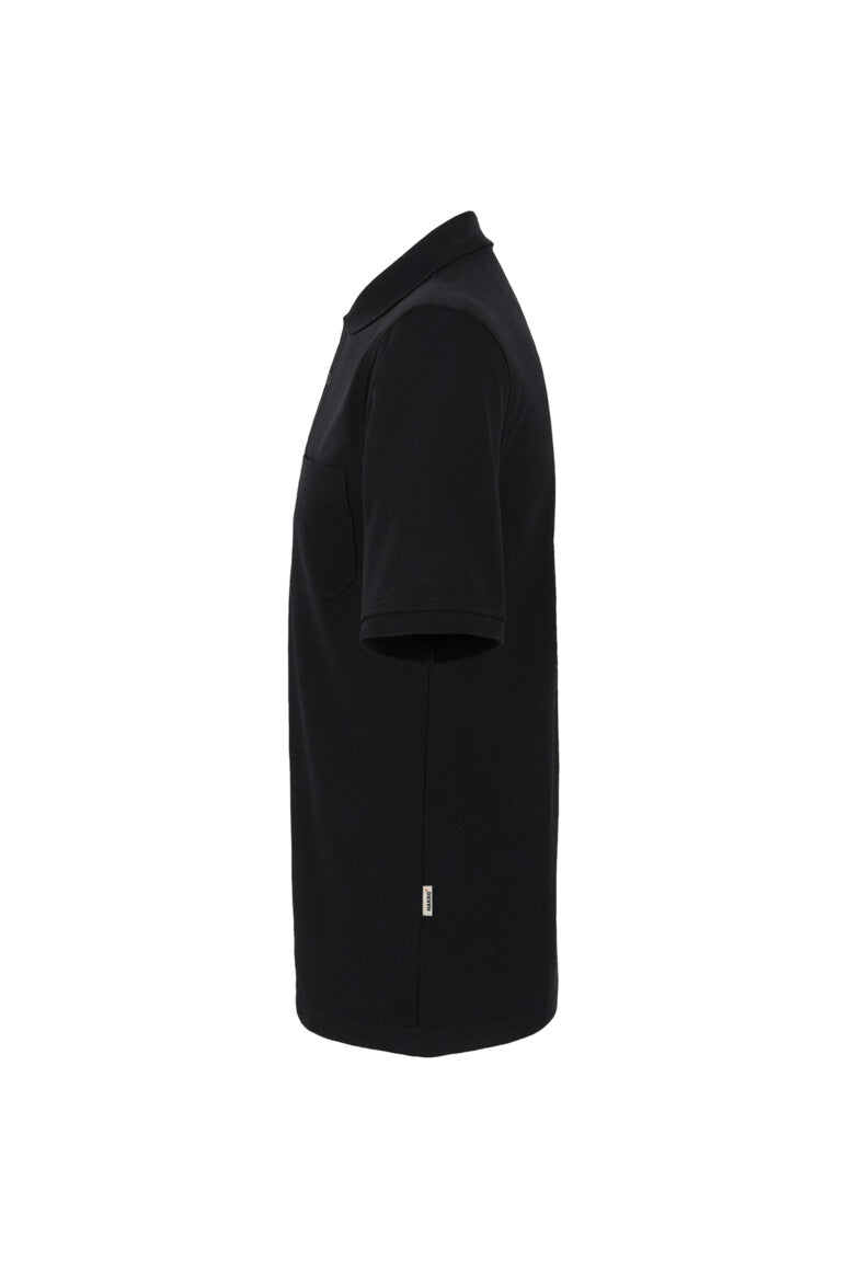 HAKRO Pocket-Poloshirt MIKRALINAR® - Schwarz - 2