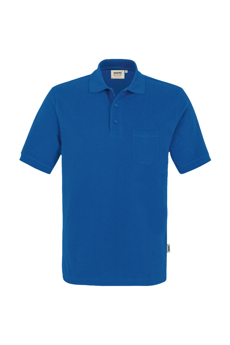 HAKRO Pocket-Poloshirt MIKRALINAR® - Royalblau - 1