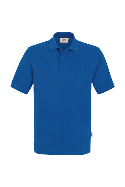 HAKRO Pocket-Poloshirt MIKRALINAR® - Royalblau - 1