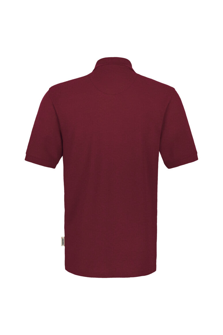 HAKRO Pocket-Poloshirt MIKRALINAR® - Weinrot - 3