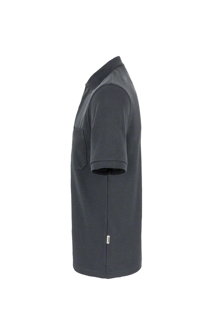 HAKRO Pocket-Poloshirt MIKRALINAR® - Anthrazit - 2