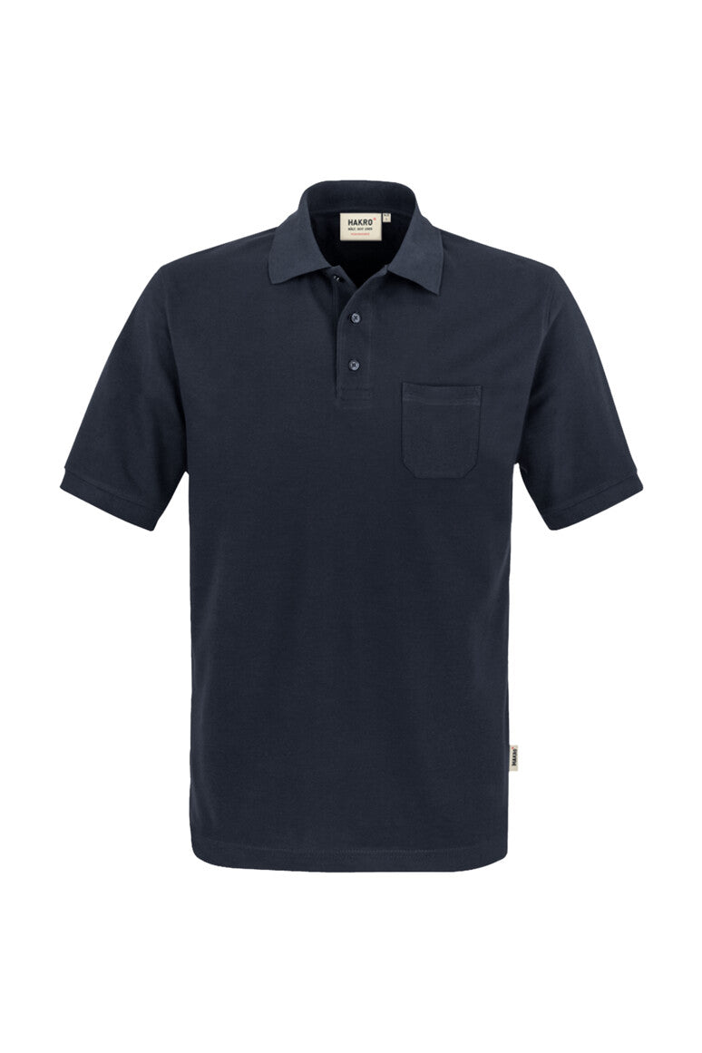 HAKRO Pocket-Poloshirt MIKRALINAR® - Tinte - 1