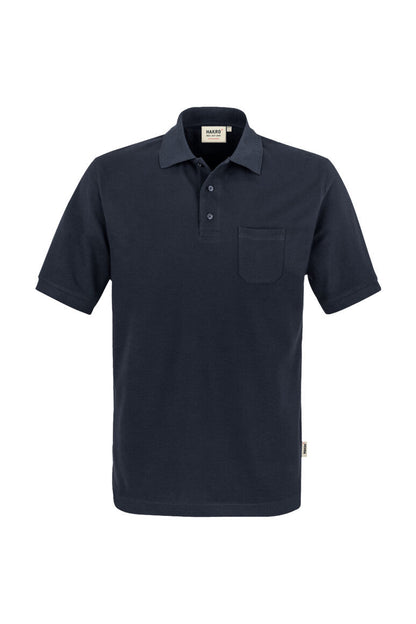 HAKRO Pocket-Poloshirt MIKRALINAR® - Tinte - 1