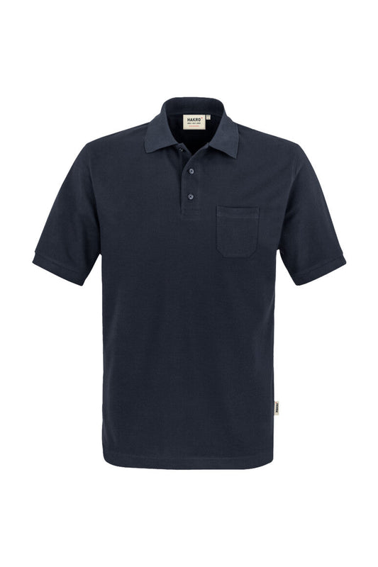 HAKRO Pocket-Poloshirt MIKRALINAR® - Tinte - 1