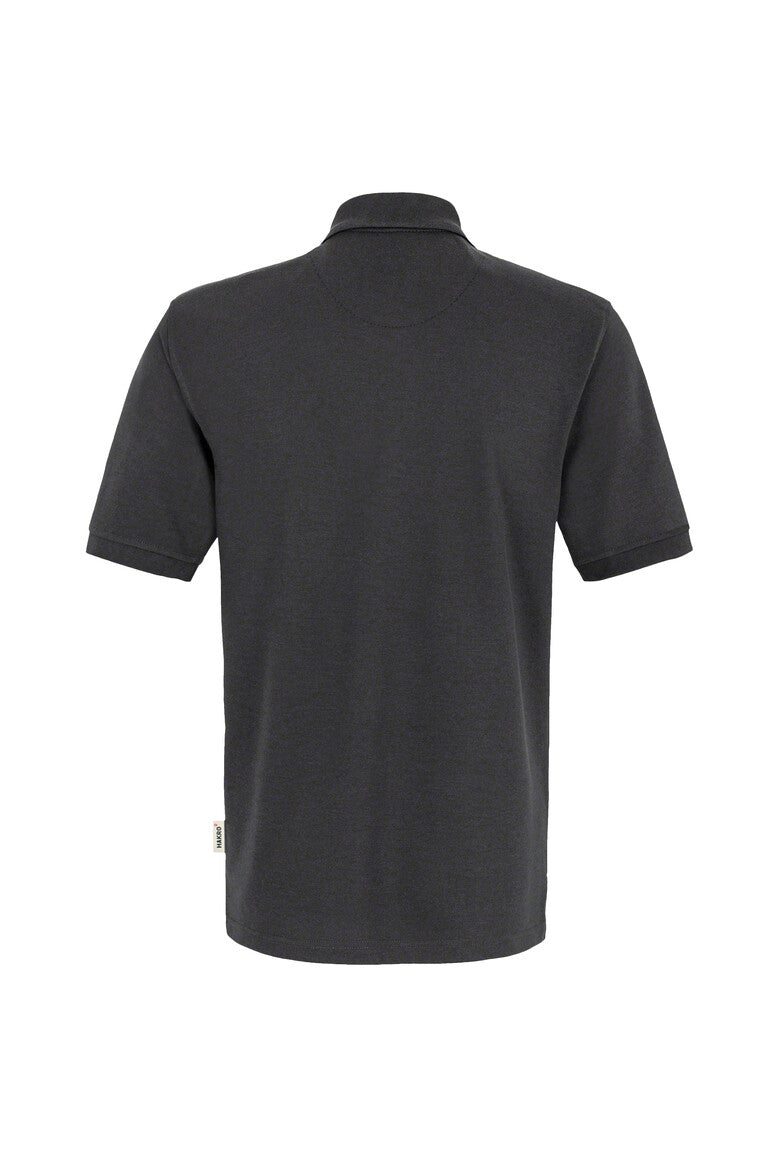 HAKRO Pocket-Poloshirt MIKRALINAR® - Karbongrau - 3