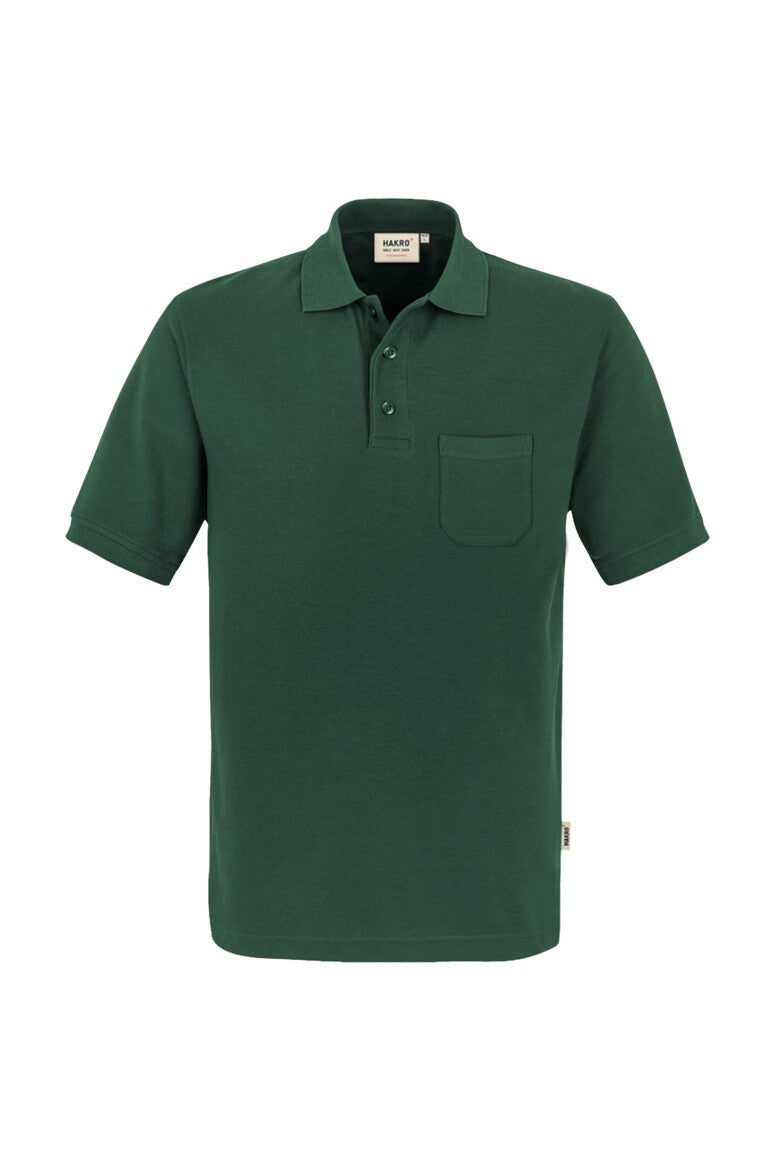 HAKRO Pocket-Poloshirt MIKRALINAR® - Tanne - 1