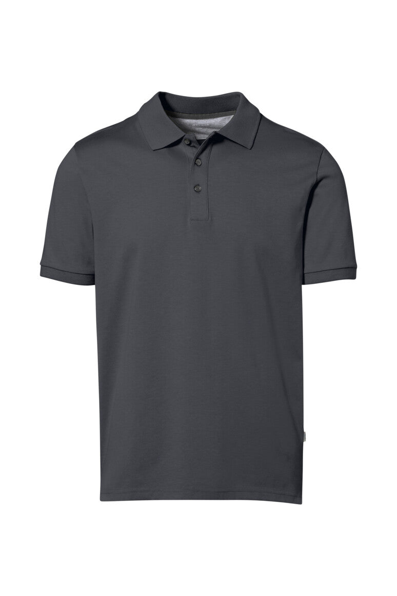 HAKRO COTTON TEC® Poloshirt - Karbongrau - 1