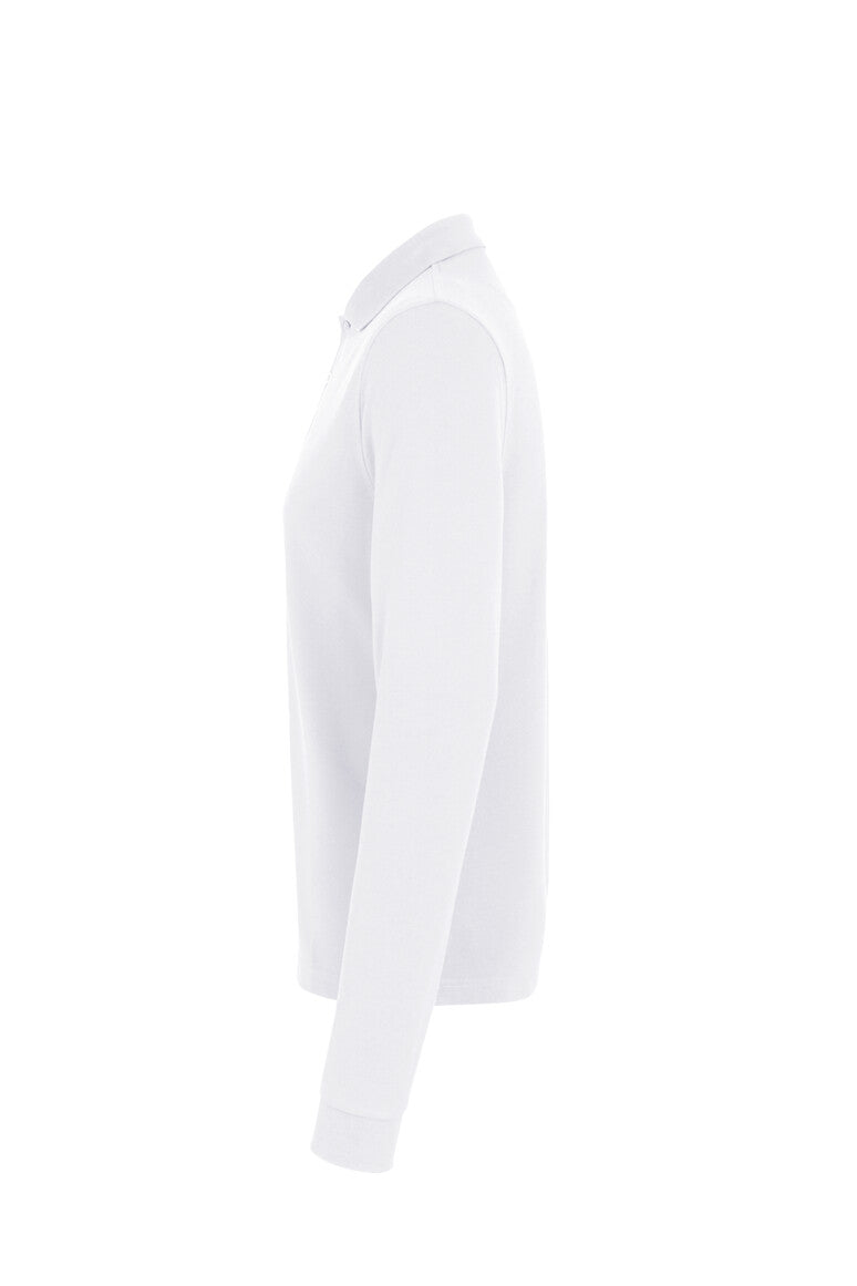 HAKRO Longsleeve-Poloshirt MIKRALINAR® - Weiß - 2