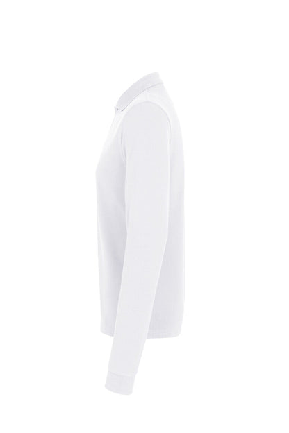 HAKRO Longsleeve-Poloshirt MIKRALINAR® - Weiß - 2