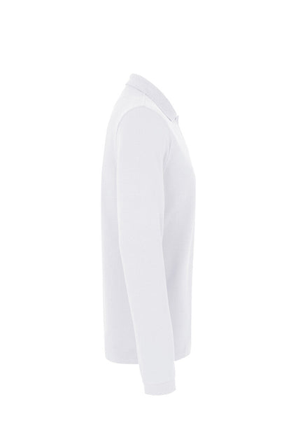 HAKRO Longsleeve-Poloshirt MIKRALINAR® - Weiß - 4