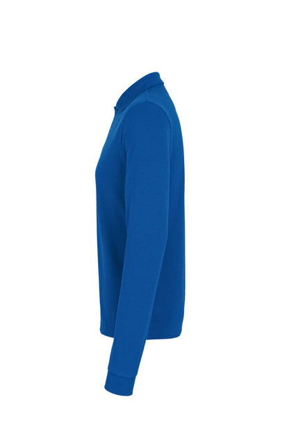 HAKRO Longsleeve-Poloshirt MIKRALINAR® - Royalblau - 2