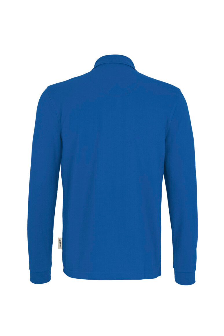 HAKRO Longsleeve-Poloshirt MIKRALINAR® - Royalblau - 3