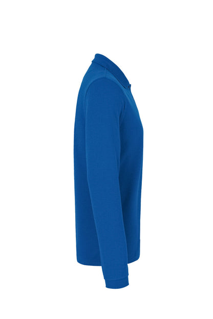 HAKRO Longsleeve-Poloshirt MIKRALINAR® - Royalblau - 4