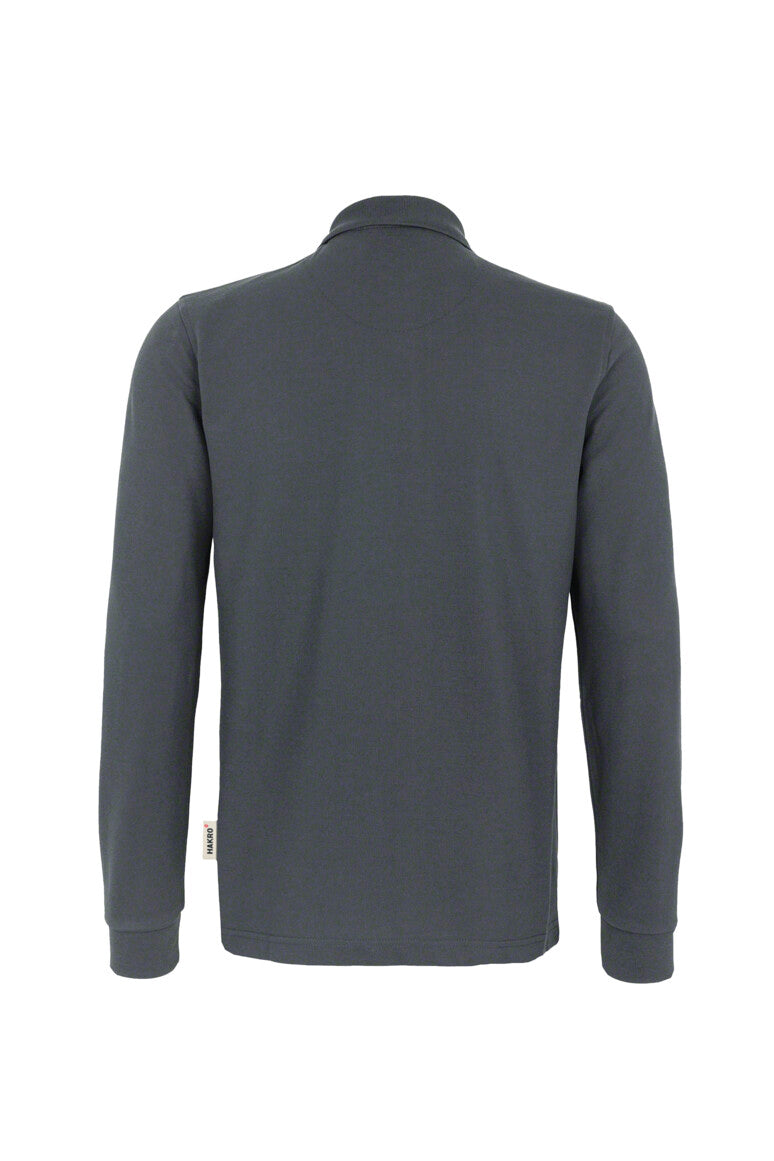 HAKRO Longsleeve-Poloshirt MIKRALINAR® - Anthrazit - 3