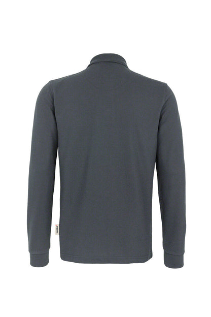 HAKRO Longsleeve-Poloshirt MIKRALINAR® - Anthrazit - 3
