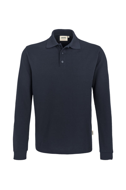 HAKRO Longsleeve-Poloshirt MIKRALINAR® - Tinte - 1