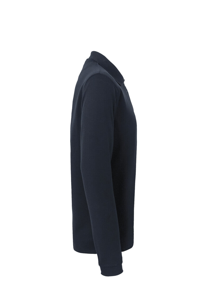 HAKRO Longsleeve-Poloshirt MIKRALINAR® - Tinte - 4