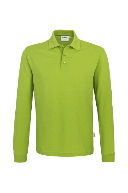 HAKRO Longsleeve-Poloshirt MIKRALINAR® - Kiwi - 1
