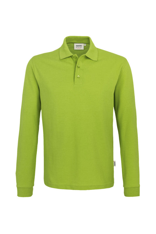 HAKRO Longsleeve-Poloshirt MIKRALINAR® - Kiwi - 1