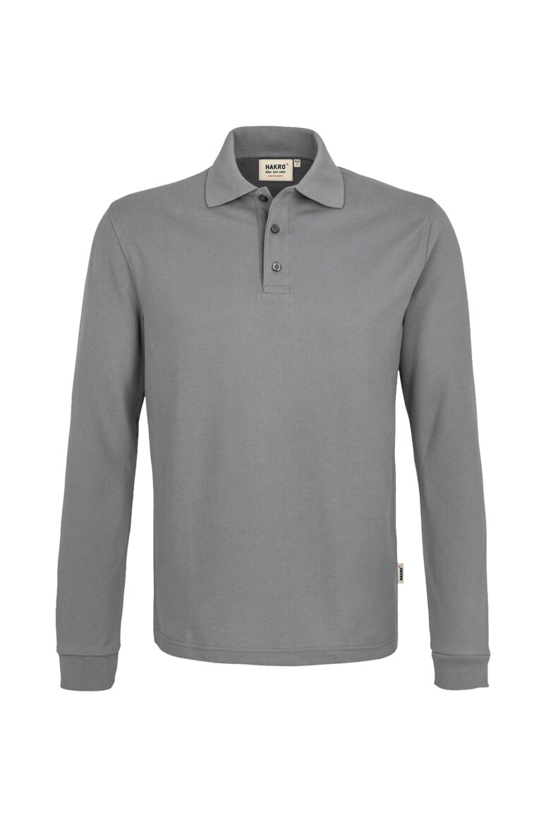 HAKRO Longsleeve-Poloshirt MIKRALINAR® - Titan - 1