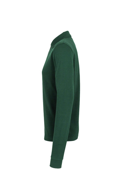 HAKRO Longsleeve-Poloshirt MIKRALINAR® - Tanne - 2