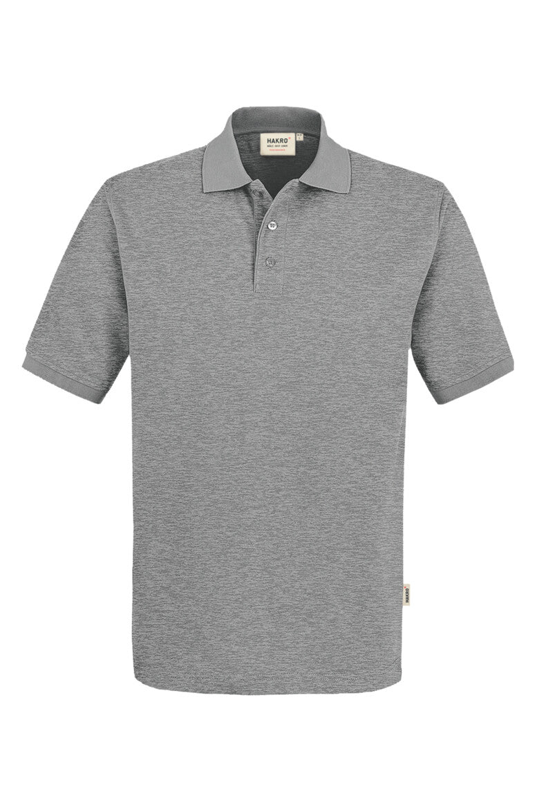 HAKRO Poloshirt MIKRALINAR® - Grau meliert - 1