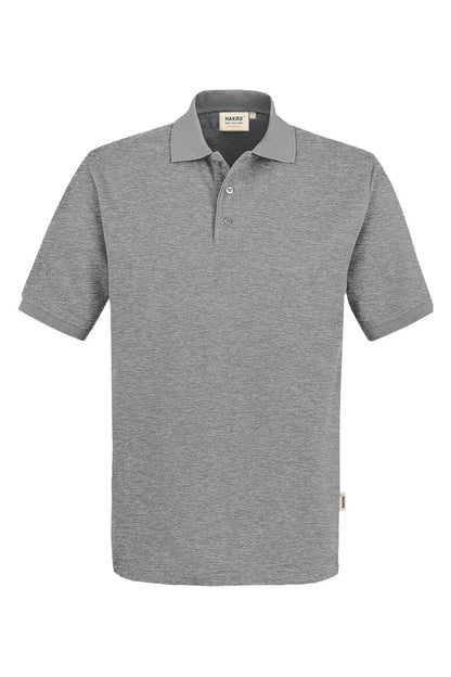HAKRO Poloshirt MIKRALINAR® - Grau meliert - 1