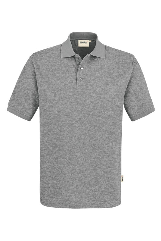 HAKRO Poloshirt MIKRALINAR® - Grau meliert - 1