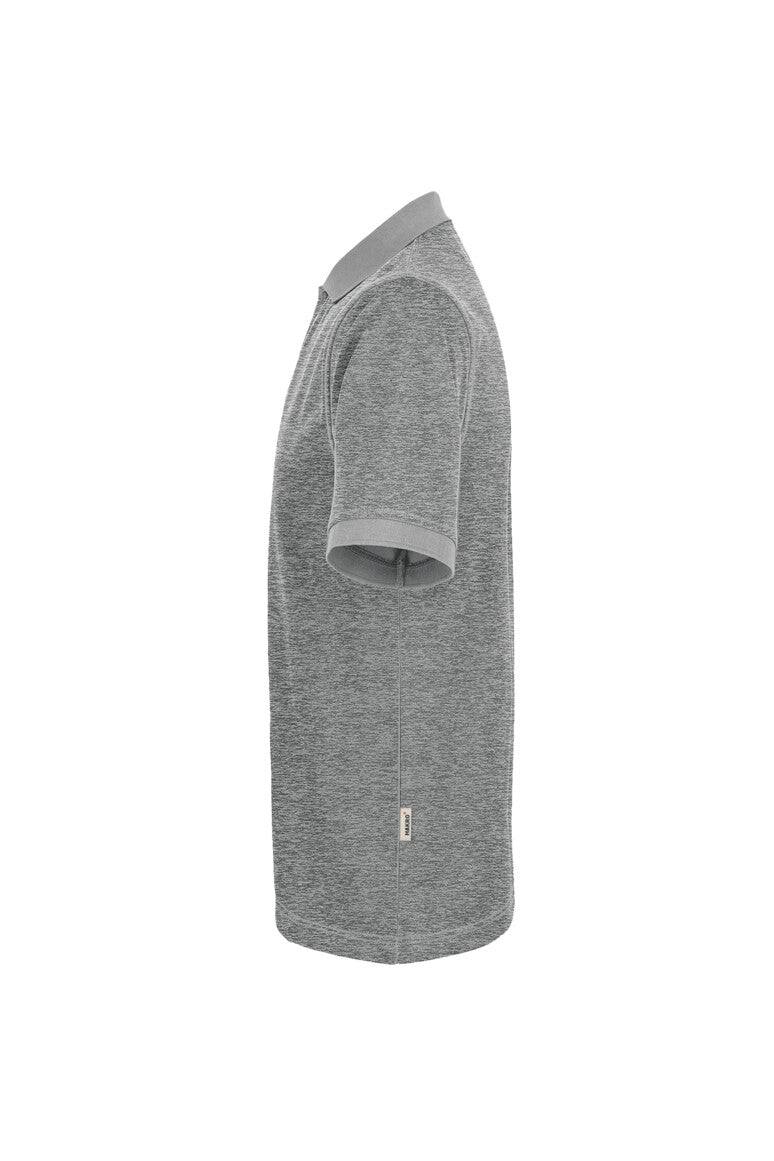 HAKRO Poloshirt MIKRALINAR® - Grau meliert - 2