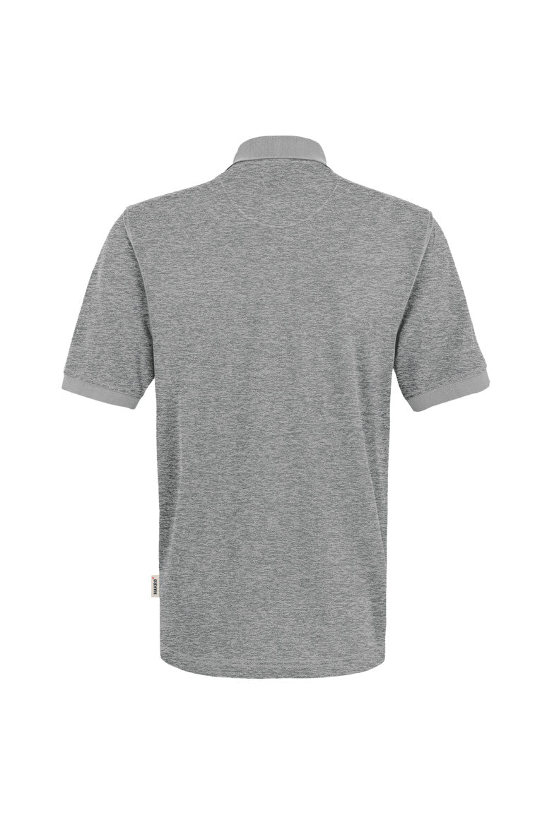HAKRO Poloshirt MIKRALINAR® - Grau meliert - 3
