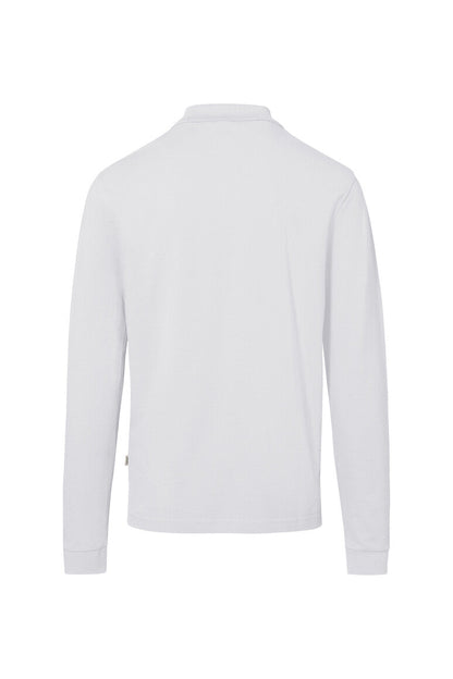 HAKRO Pocket-Longsleeve-Polo MIKRALINAR® ECO - Weiß - 3