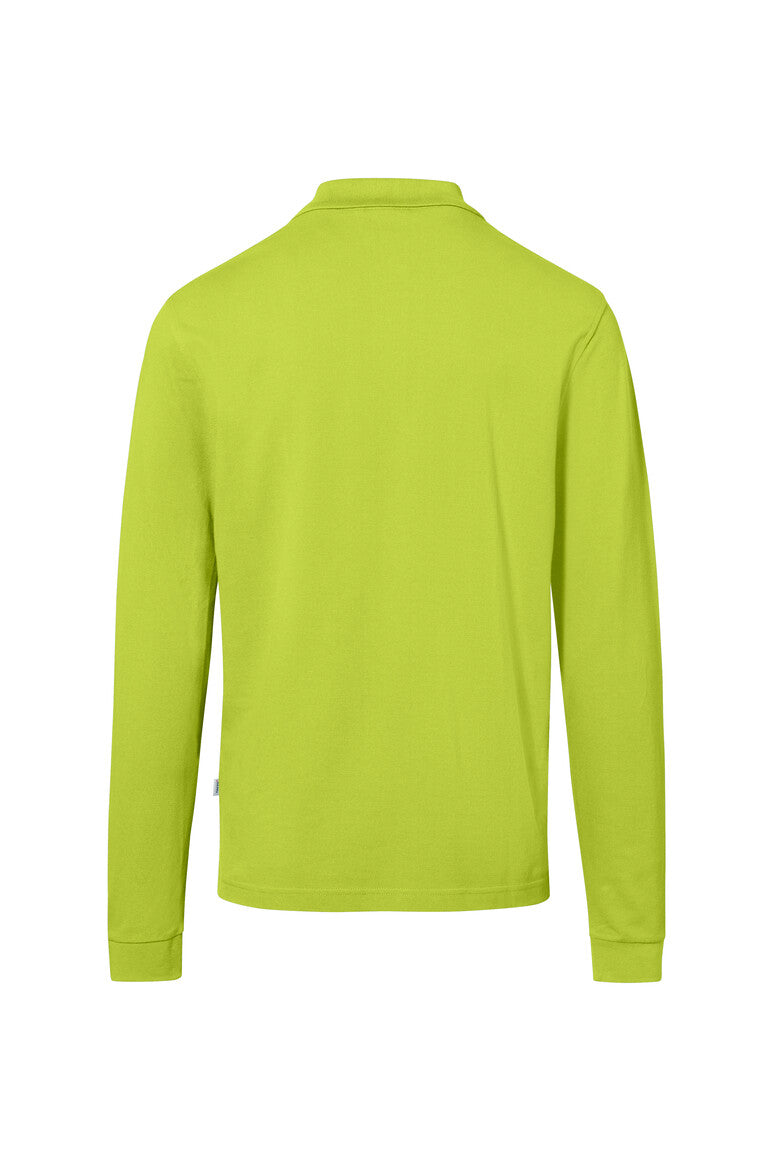 HAKRO Pocket-Longsleeve-Polo MIKRALINAR® ECO - Kiwi - 3