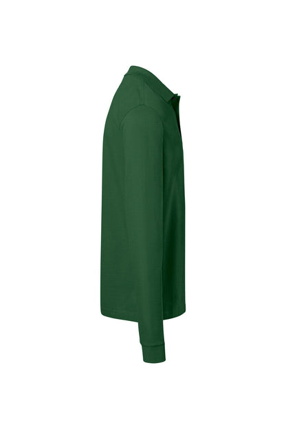 HAKRO Pocket-Longsleeve-Polo MIKRALINAR® ECO - Tanne - 4